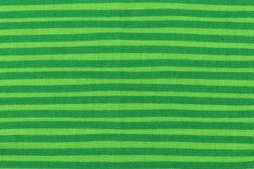 Baumwollstoff - Green Stripes - BIO 