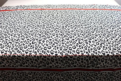Panel-Viskosestoff - Leopard 