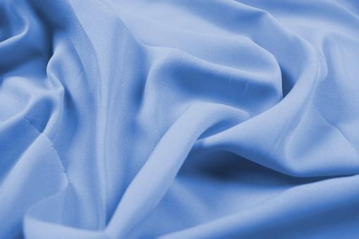 Blusen-Chiffon - Sky Blue 