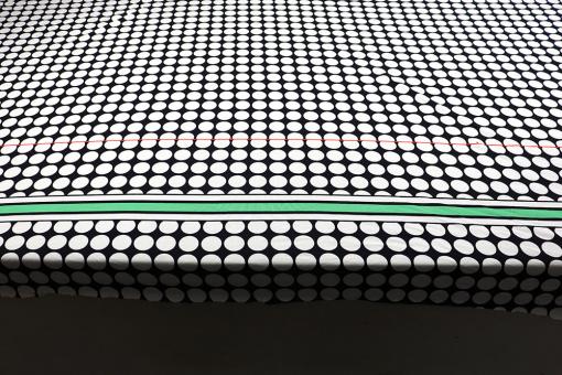 Viskose-Paneljersey - Graphic Dots 