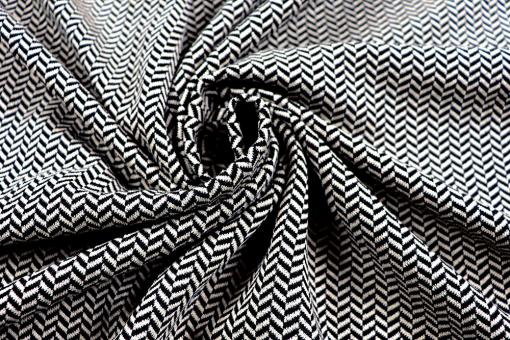 Mode Jacquard-Stoff mit Fischgräten Muster 