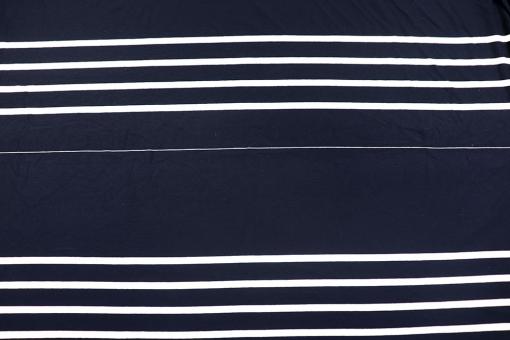 Viskosejersey - Stripe Time 
