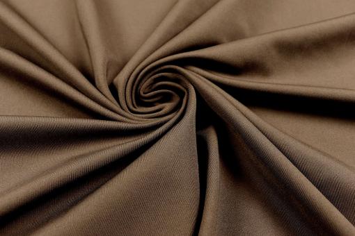 Sportswear Stoff - Wild Brown - B-Ware 
