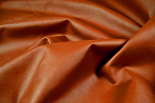 Echtleder-Haut Utah - Mindestgröße 1 qm - Blutorange 
