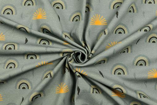 Jersey-Stoff - Golden Daydreams 