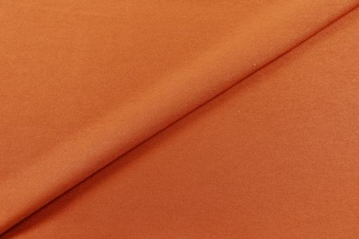 Jersey Stoff in Rostrot 