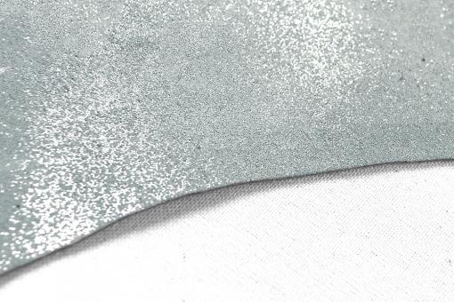 Echtleder-Haut glitzernd - 1 qm 