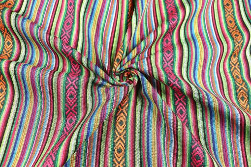 Jacquard mit Ethno-Streifen - Style 1 