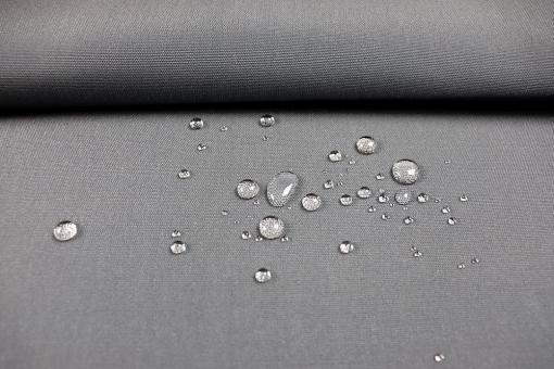 Outdoor-Stoff Uni - Sienna - Anthrazit 