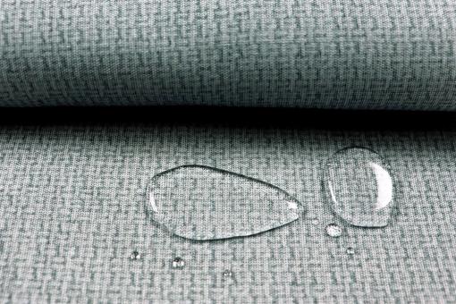 Outdoor-Stoff - Meliert - Grau 