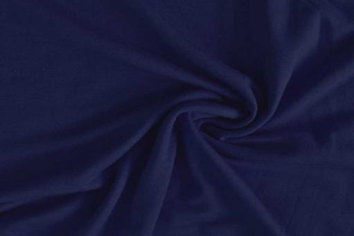 Viskose-Jersey-Stoff Nachtblau