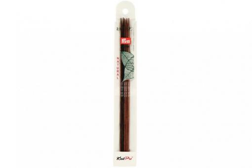 Strumpfstricknadeln Prym 20 cm - 2,5 mm Farbig Natural 