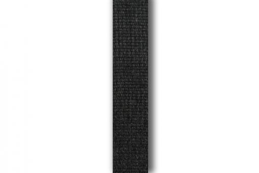 Panama-Gurtband - 2 cm breit Anthrazit Melange