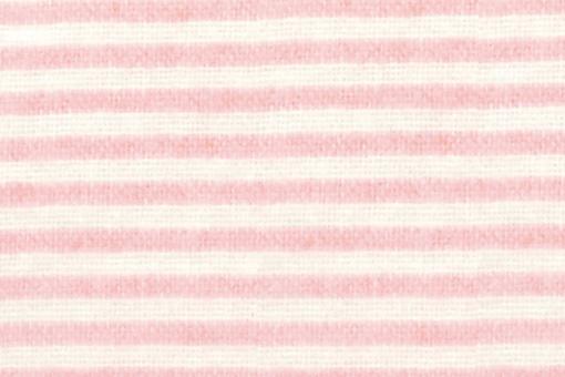 Baby-Molton - zart gestreift Rosa