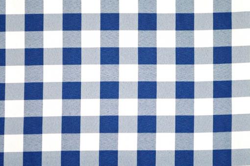 Allroundstoff Vichykaro 40 mm - Blau - 1,0 Meter Blau