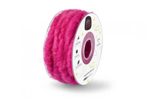 Wollkordel auf Spule - 10 mm - 7 Meter Rolle Cyclam