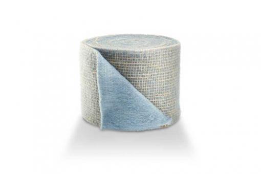 Jute-Filz Anna - 15 cm - 5 m-Rolle - Bunt Hellblau