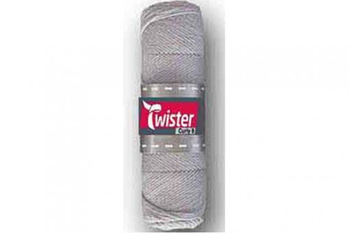 Topflappen-Garn Twister - 50 g - Uni Silber