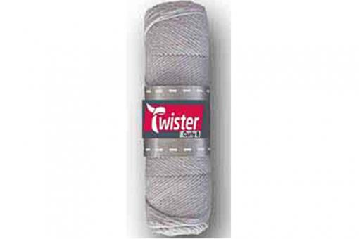 Topflappen-Garn Twister - 50 g - Uni Silber