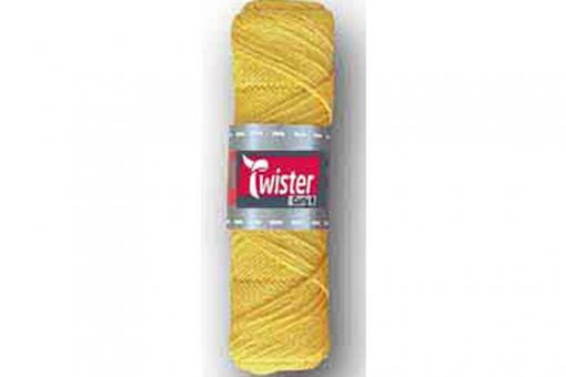 Topflappen-Garn Twister - 50 g - Uni Sonne