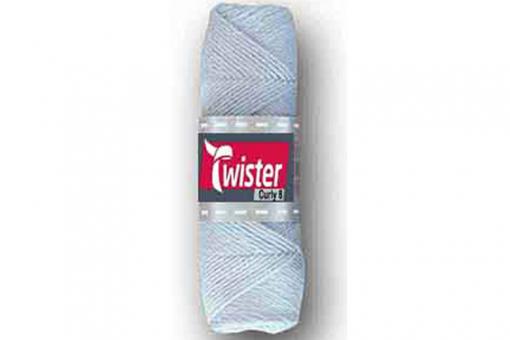 Topflappen-Garn Twister - 50 g - Uni Bleu