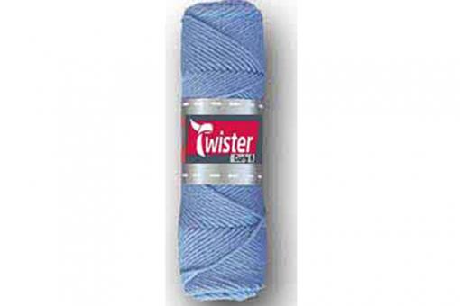 Topflappen-Garn Twister - 50 g - Uni Blau