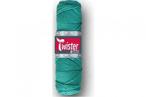 Topflappen-Garn Twister - 50 g - Uni Grün