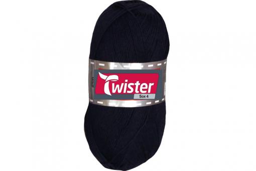 Sockenwolle Twister - 100 g - Uni Marine