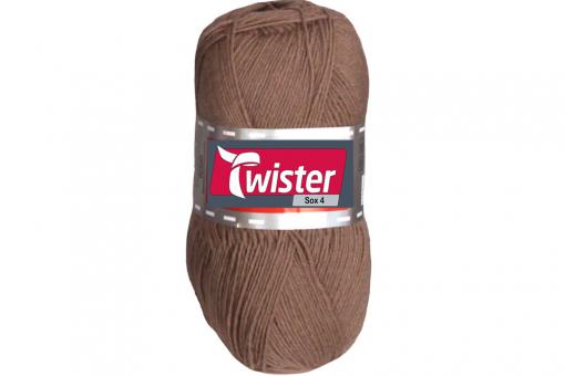 Sockenwolle Twister - 100 g - Uni Beige