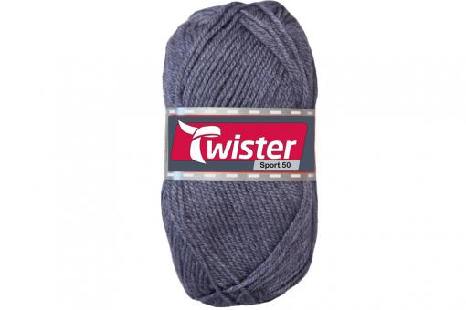 Universalwolle Twister - 50 g - Uni Jeans