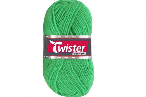 Universalwolle Twister - 50 g - Uni Neongrün