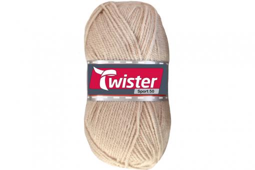 Universalwolle Twister - 50 g - Uni Beige