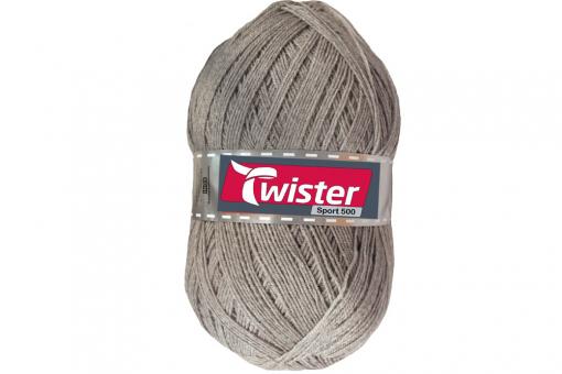 Universalwolle Twister - 400 g - Uni Grau