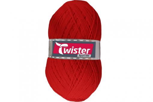 Universalwolle Twister - 400 g - Uni Rot
