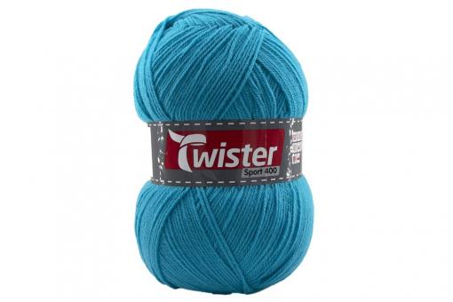 Universalwolle Twister - 400 g - Uni Dunkeltürkis