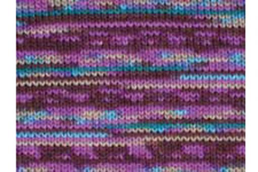 Strickwolle Bravo - 50 g - Bunt Violett