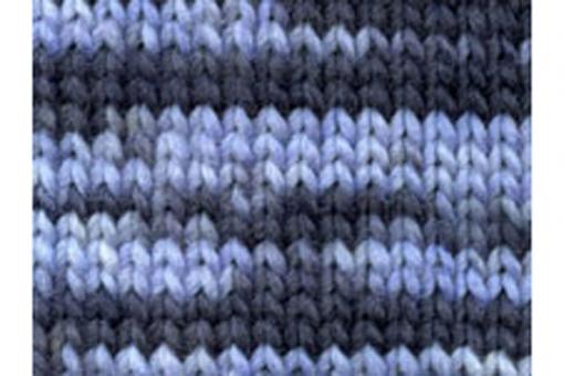 Stricken - Waschen - Filzen - 50 g - Bunt Bleu-Graphit