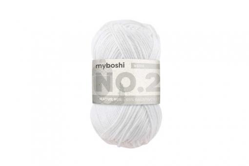 Myboshi No. 2 - 50 g - Weiß 