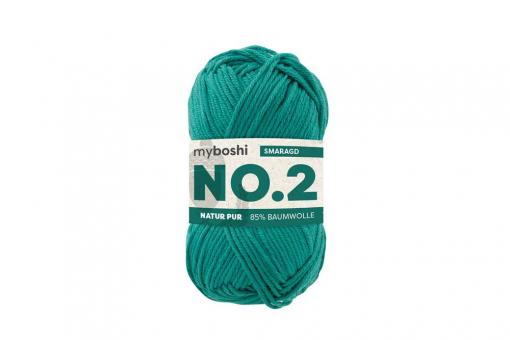 Myboshi No. 2 - 50 g - Smaragd 