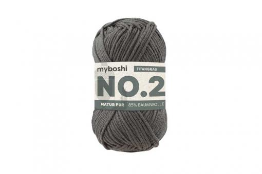 Myboshi No. 2 - 50 g - Titangrau 