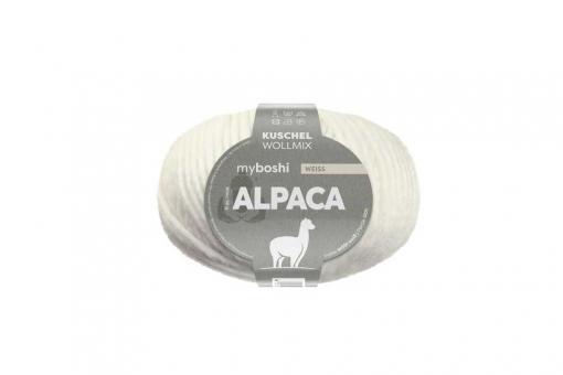 Myboshi Alpaca - 50 g - Weiß 