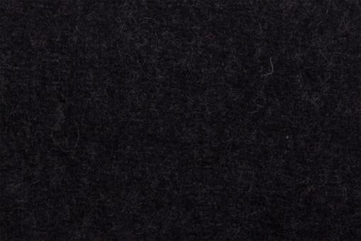 Filz aus Wolle 2 mm stark Schwarz