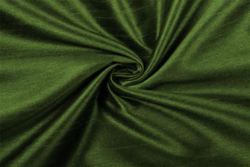 Gardinenstoff - Wildseidenimitat Grün
