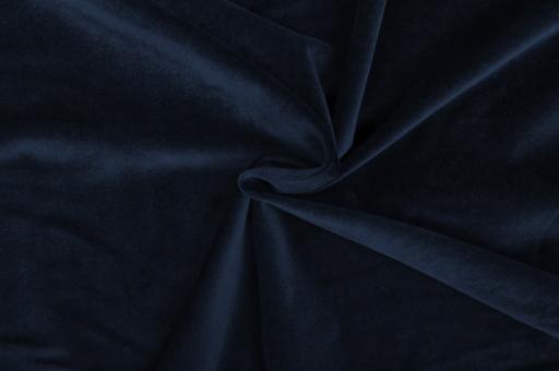 Möbelstoff Samt exklusiv Nachtblau