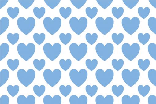 Blackout-Stoff - Sweethearts Weiß/Hellblau