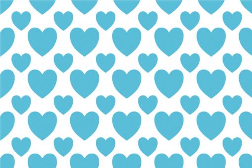Blackout-Stoff - Sweethearts Weiß/Aqua