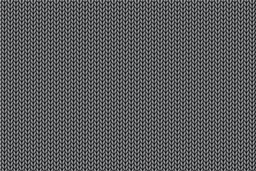 Strickmaschen - Türvorhang-Stoff Grau