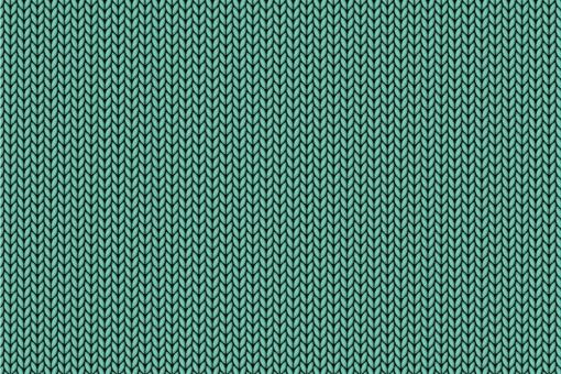 Strickmaschen - Türvorhang-Stoff Türkis