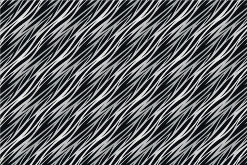 Satin-Stoff - Baby-Zebra Silber