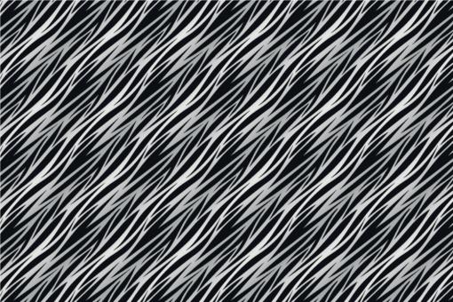 Satin-Stoff - Baby-Zebra Silber